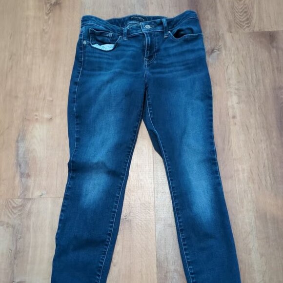 Lucky Brand Womens Size 8/29 Dark Wash Low Rise Lolita Skinny Jeans - Picture 1 of 4